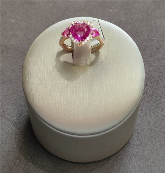Ringe Crivelli Dame Classic in Rosègold Zaffiro 773587C - 773587C